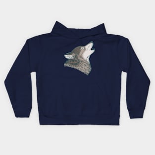 Howling Wolf Kids Hoodie